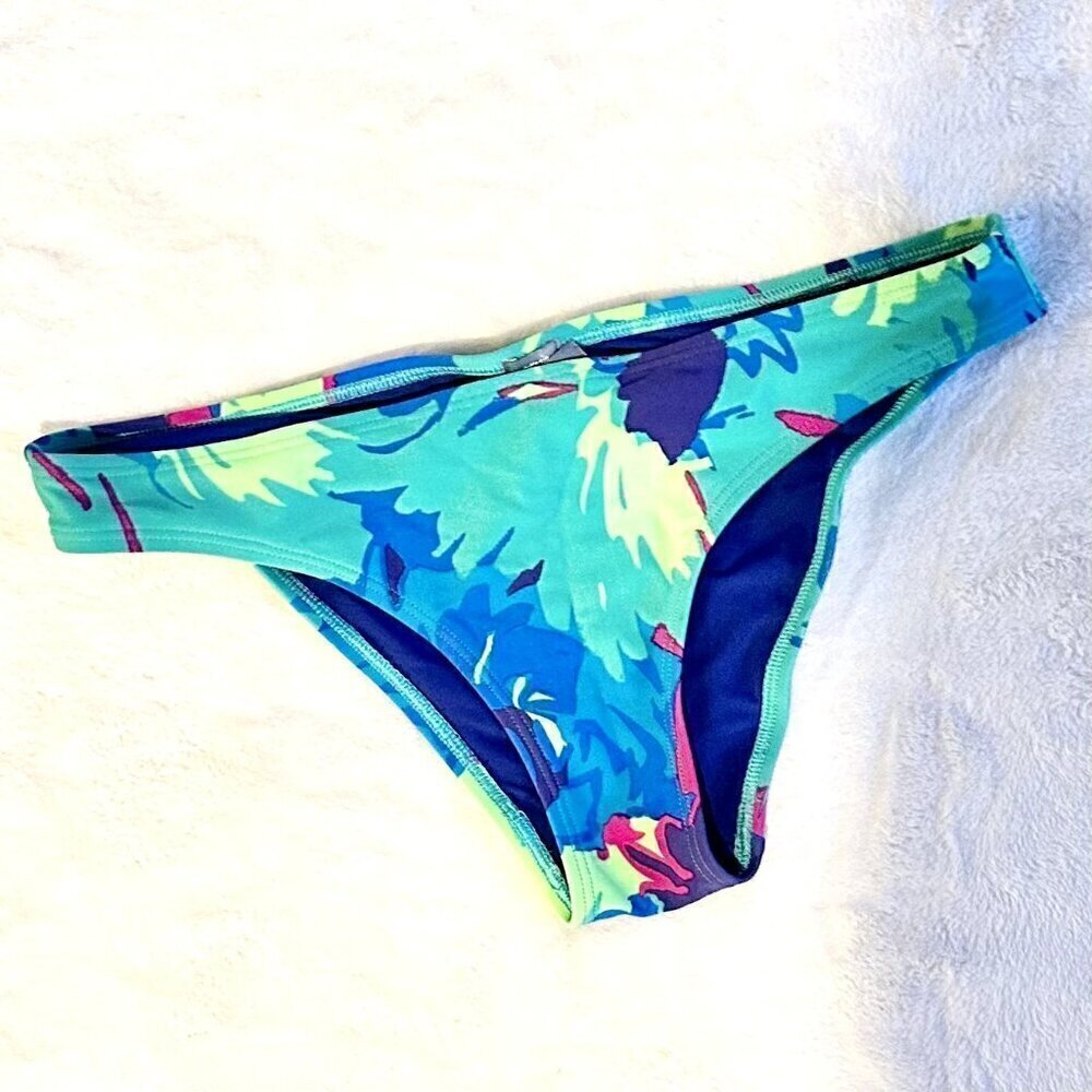 Aerie Floral Tropical Bikini Bottoms - Size Small